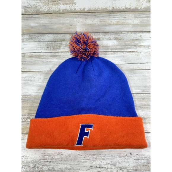 Florida Gators Hat Cap Adult One Size Blue Orange Beanie College Football Mens - Picture 2 of 3